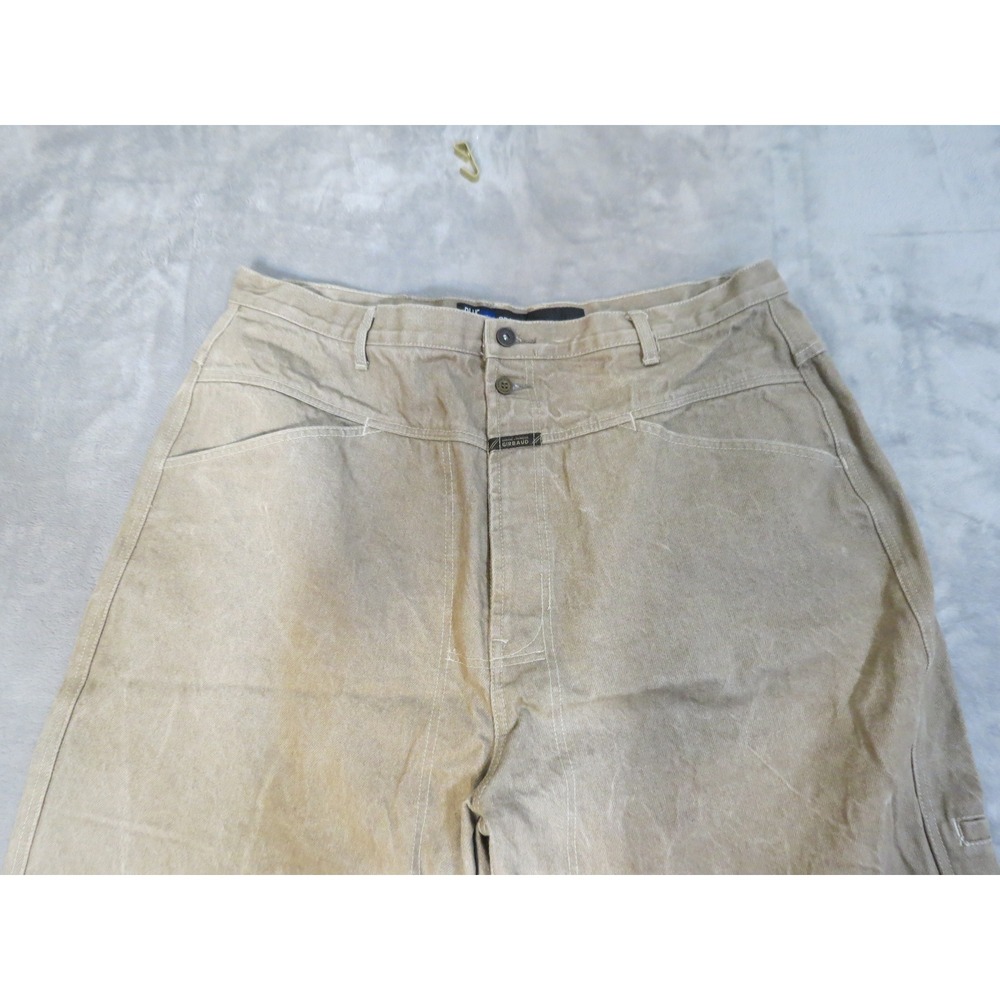 Vintage Marithe Francois Girbaud Jeans Mens 42 Tan Brand X Authentic Fit Baggy - Picture 5 of 12